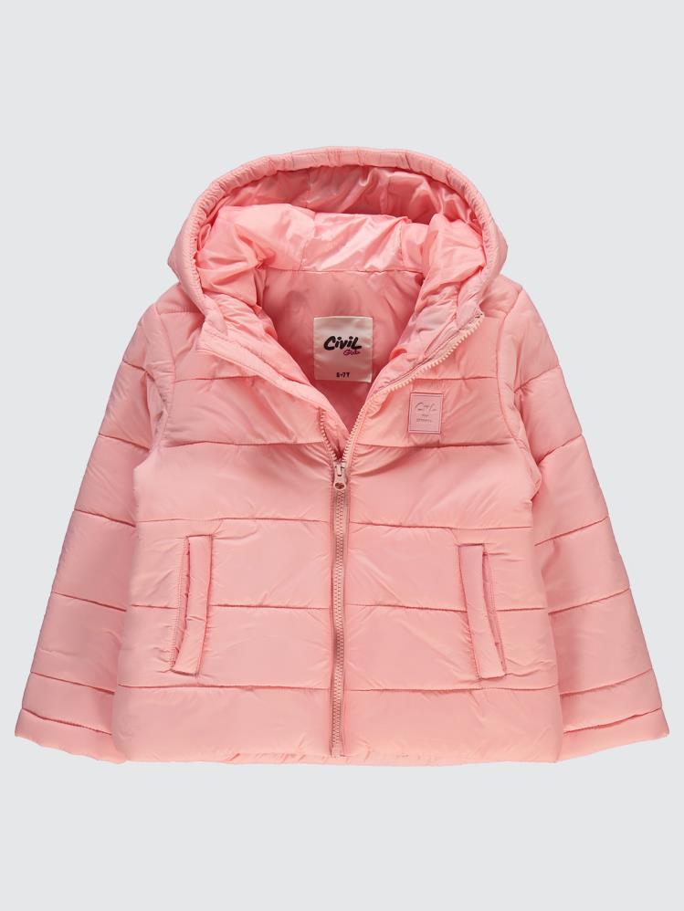 Civil Girls Basic 10-13 Yaş Mont - Pudra