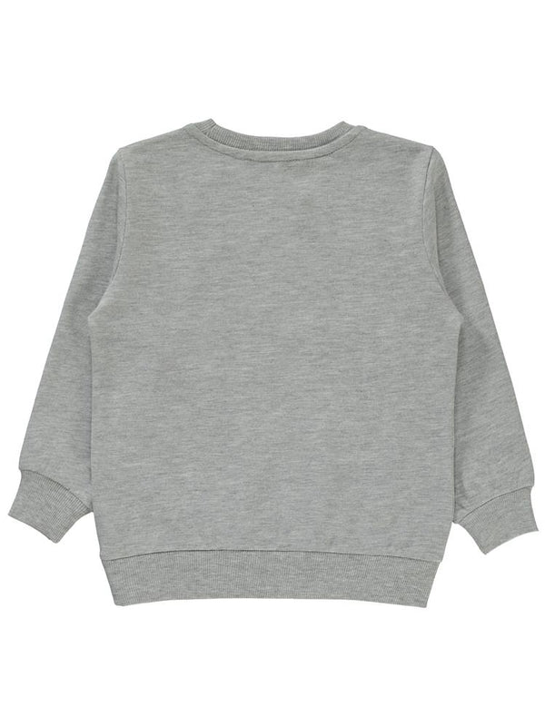 Civil Boys Dino Roar Baskılı 2-5 Yaş Sweatshirt - Gri