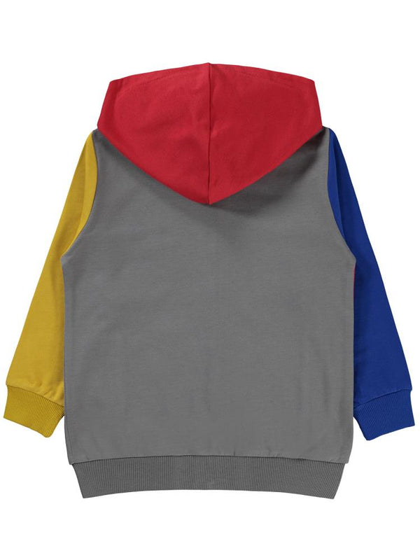 Civil Boys Best buddıes Baskılı 2-5 Yaş Hırka - Kırmızı