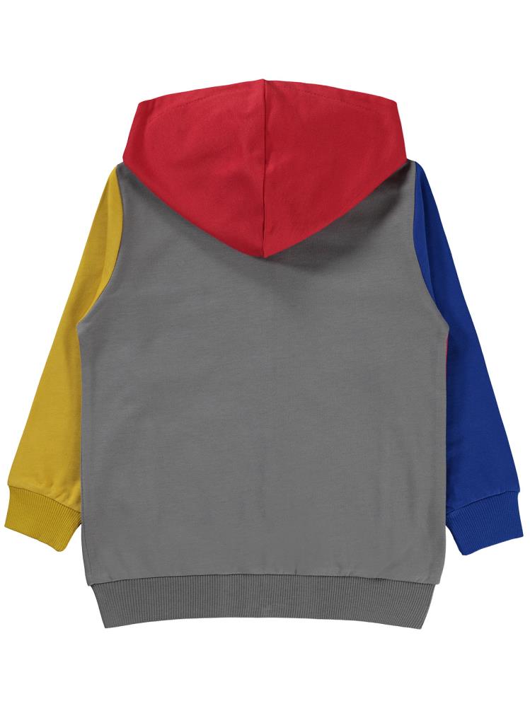 Civil Boys Best buddıes Baskılı 2-5 Yaş Hırka - Kırmızı