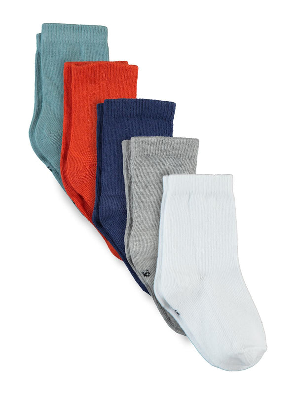 Civil Baby Erkek Bebek 5'li Çorap 6-18  Ay