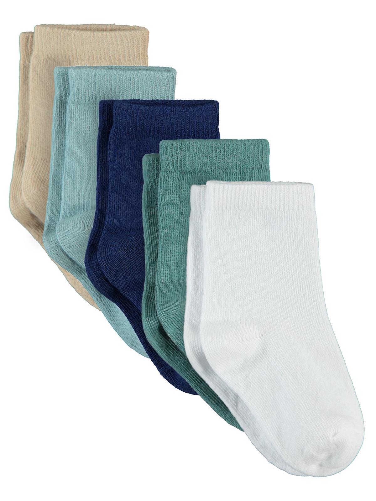 Civil Baby Erkek Bebek 5'li Çorap 6-18 Ay