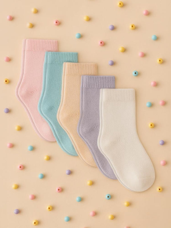 Civil Baby Kız Bebek 5'li Çorap 6-18 Ay