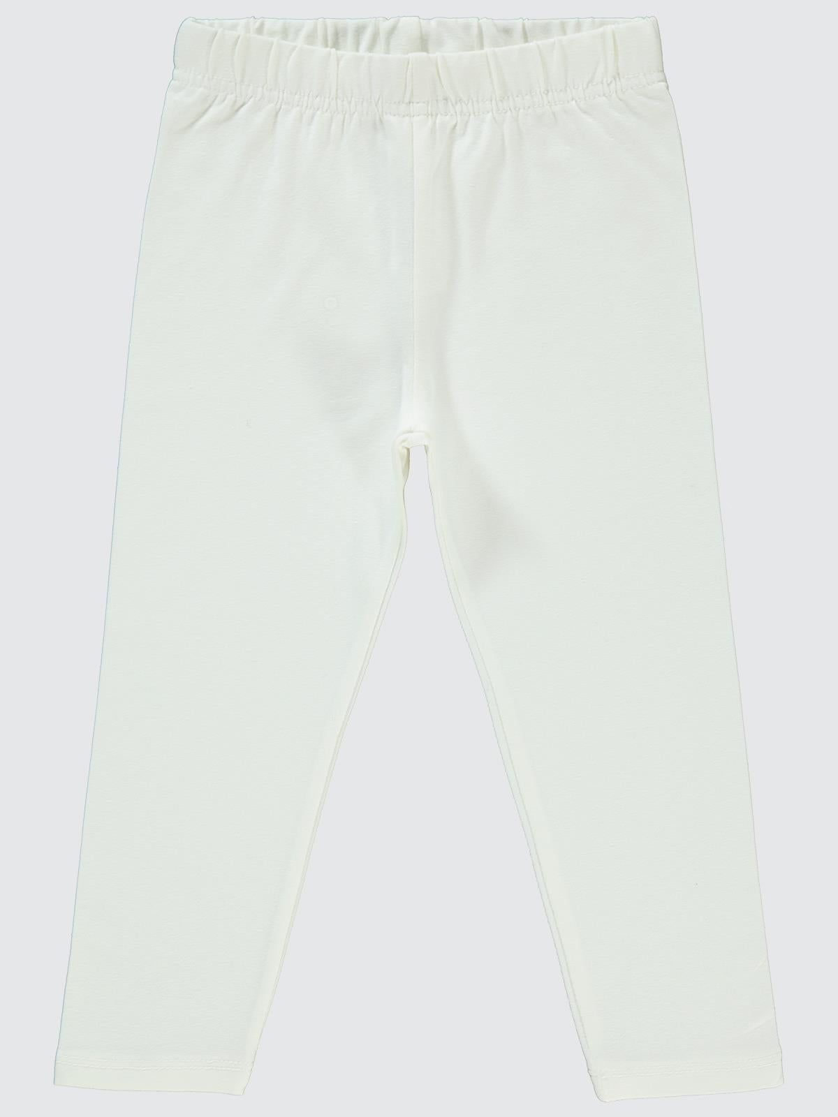 Civil Girls Basic 2-5 Yaş Tayt - Ekru