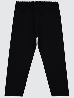 Civil Girls Basic 2-5 Yaş Tayt - Siyah