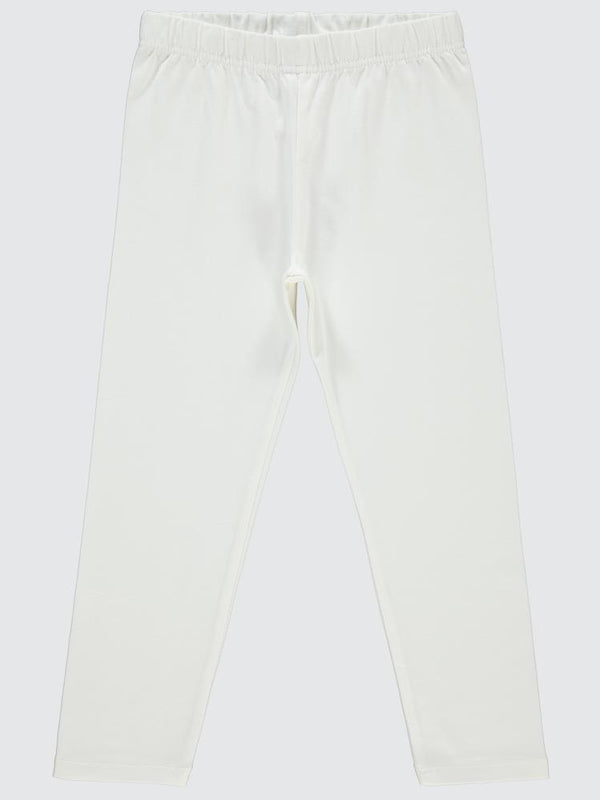 Civil Girls Basic 6-9 Yaş Tayt - Ekru