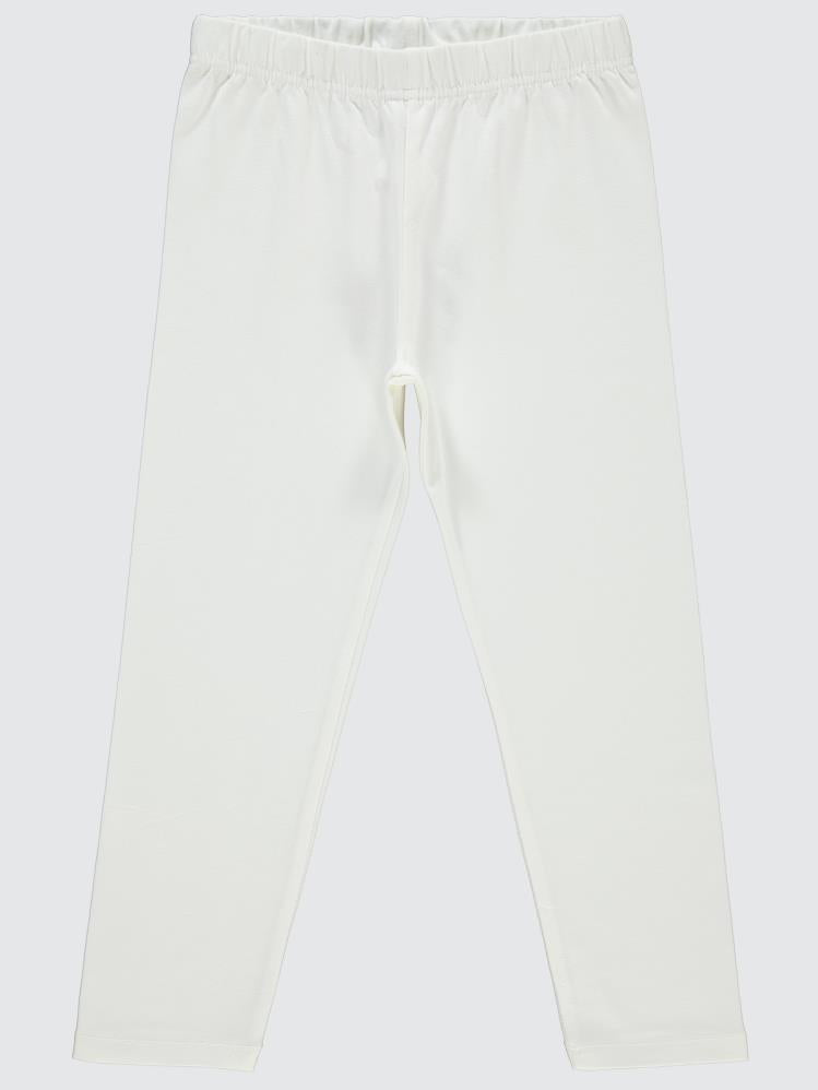 Civil Girls Basic 6-9 Yaş Tayt - Ekru