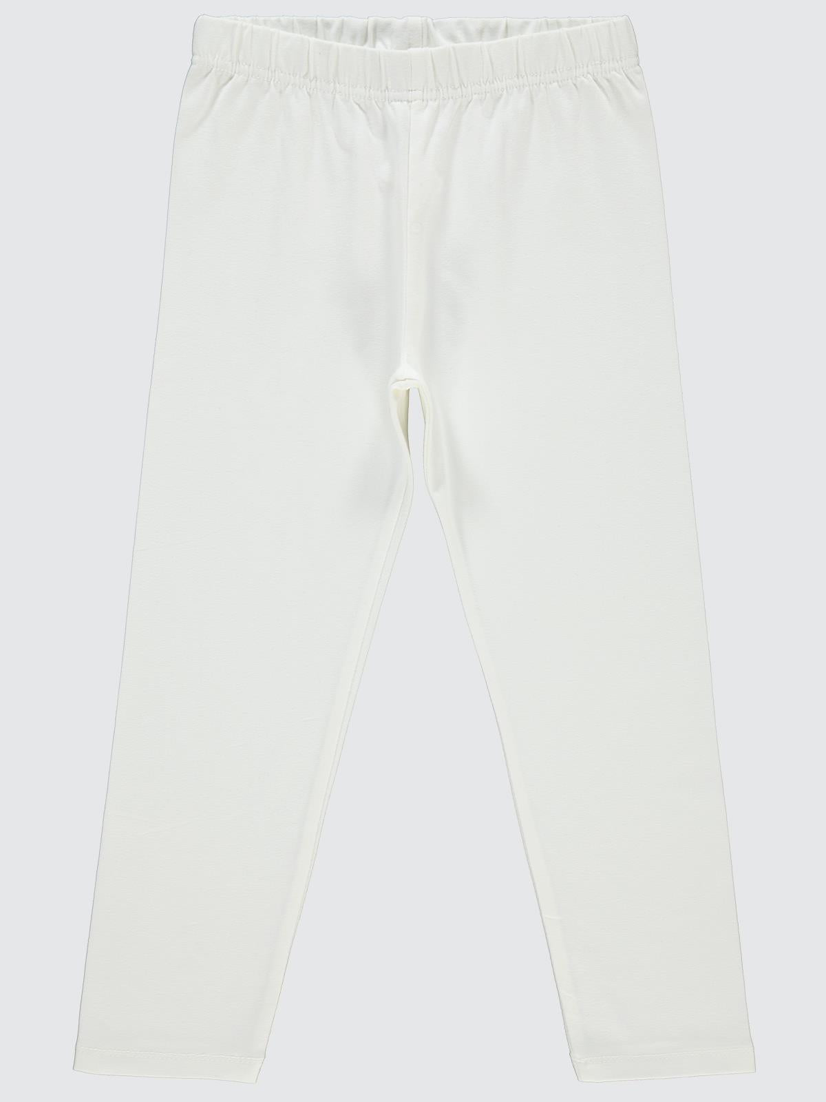 Civil Girls Basic 6-9 Yaş Tayt - Ekru