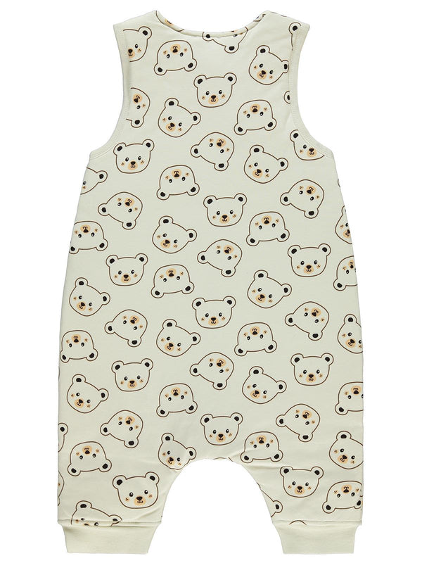 Civil Boys Ayıcık Empirme Ribanalı 2-5 Yaş Uyku Tulumu - Bej