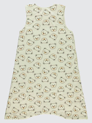 Civil Boys Ayıcık Empirme Düz 6-9 Yaş Uyku Tulumu - Bej