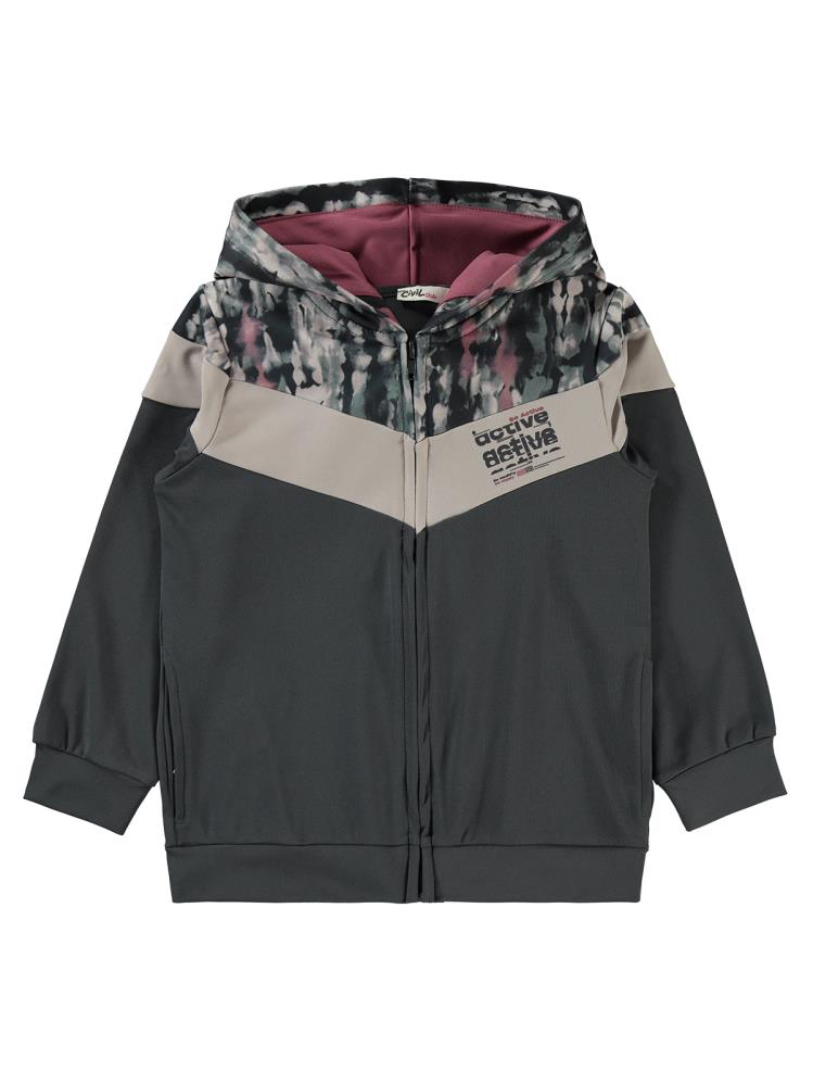 Civil Girls Kız Çocuk Hırka 10-13 Yaş  - Gri