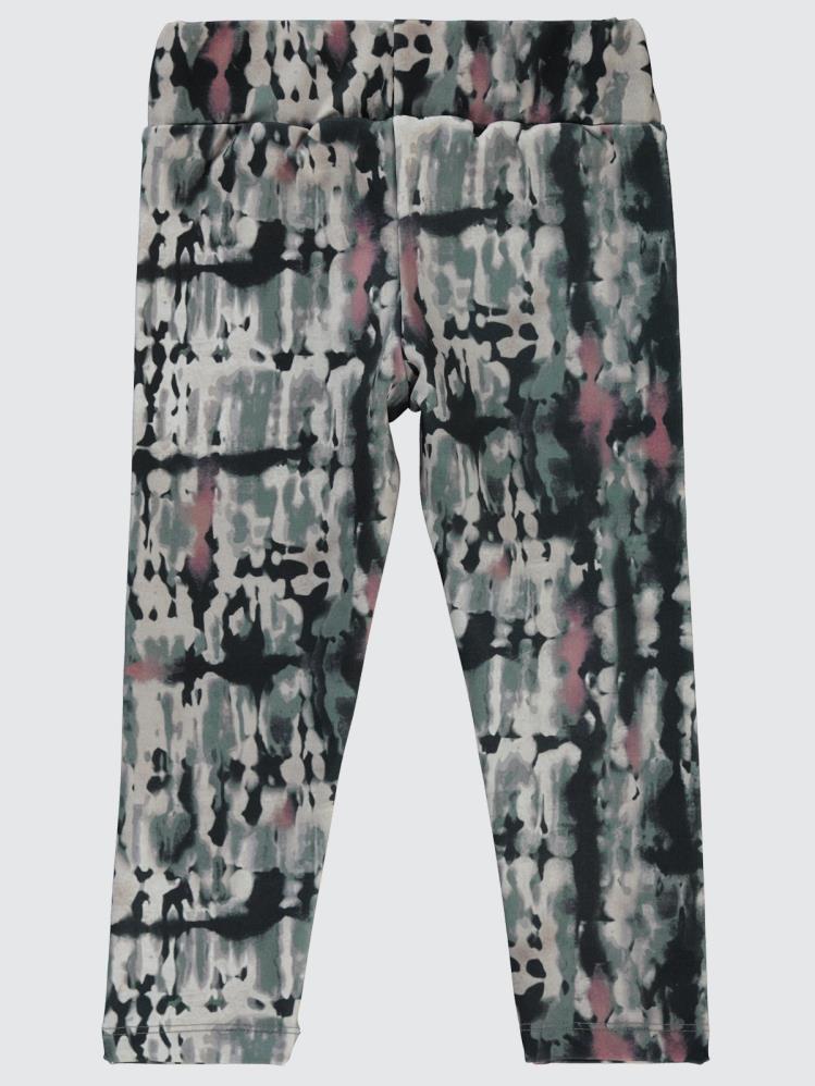 Civil Girls Renkli Kamuflaj Emp. Scuba 2-5 Yaş Tayt - Haki