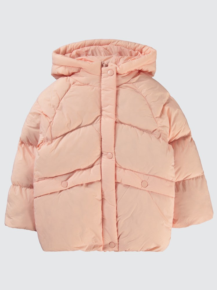 Civil Girls Over Size 6-9 Yaş Mont - Pudra