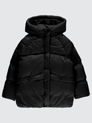Civil Girls Over Size 10-13 Yaş Mont - Siyah