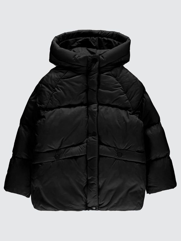 Civil Girls Over Size 10-13 Yaş Mont - Siyah