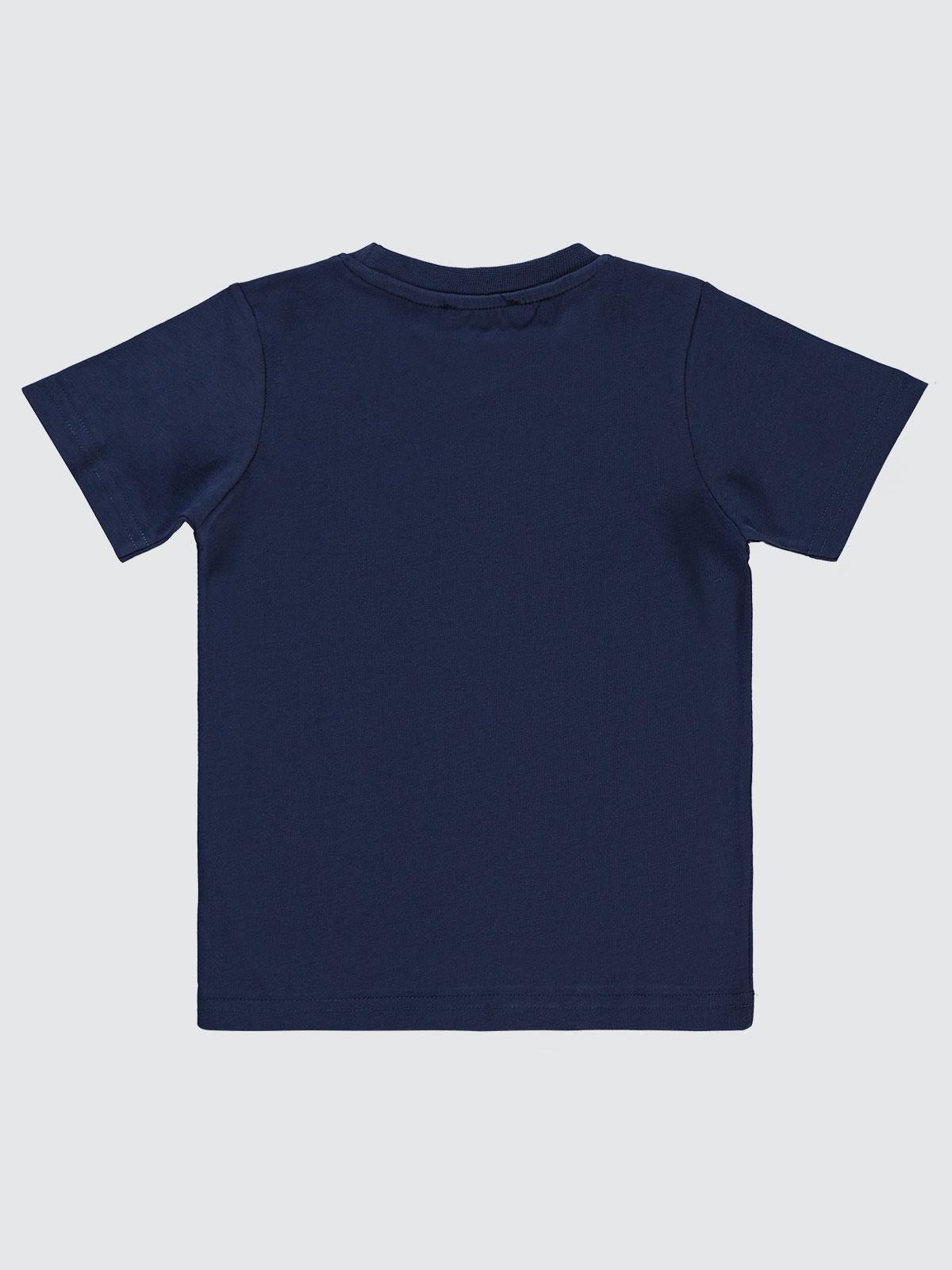 Civil Boys Cvl Baskılı 2-5 Yaş Tişört - Lacivert