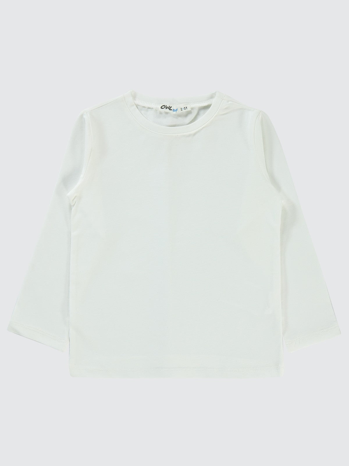 Civil Boys Basic 2-5 Yaş Sweatshirt - Ekru