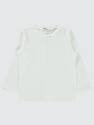 Civil Boys Basic 2-5 Yaş Sweatshirt - Ekru
