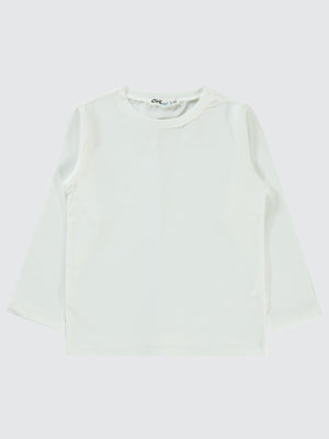 Civil Boys Basic 2-5 Yaş Sweatshirt - Ekru