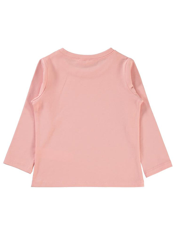 Civil Girls Etnik Kelebek Baskılı 2-5 Yaş Sweatshirt - Pudra