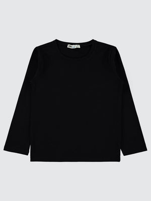 Civil Boys Basic 6-9 Yaş Sweatshirt - Siyah