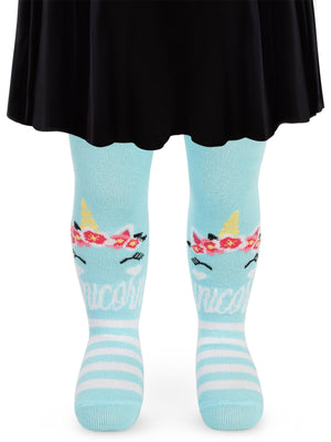 Civil Baby Unicorn 6-18 Ay Bebek Kız Külotlu Çorap - Yeşil