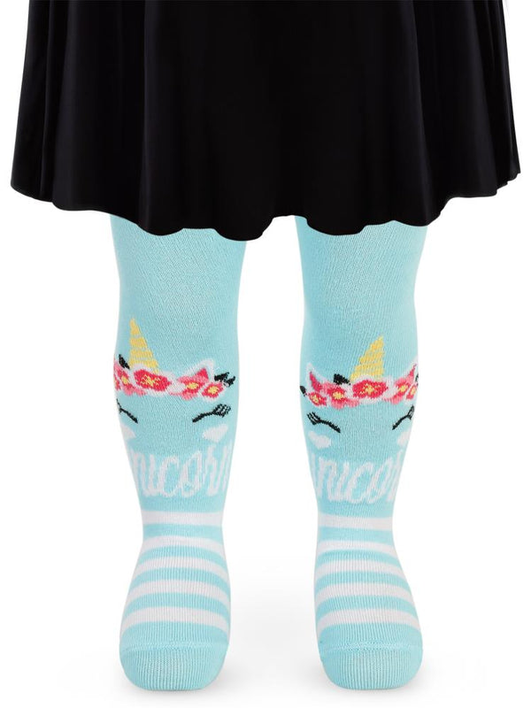 Civil Baby Unicorn 6-18 Ay Bebek Kız Külotlu Çorap - Yeşil