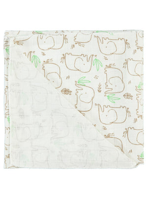 Civil Baby Baby Elephant Empirme 75x75cm Battaniye - Fil Dişi