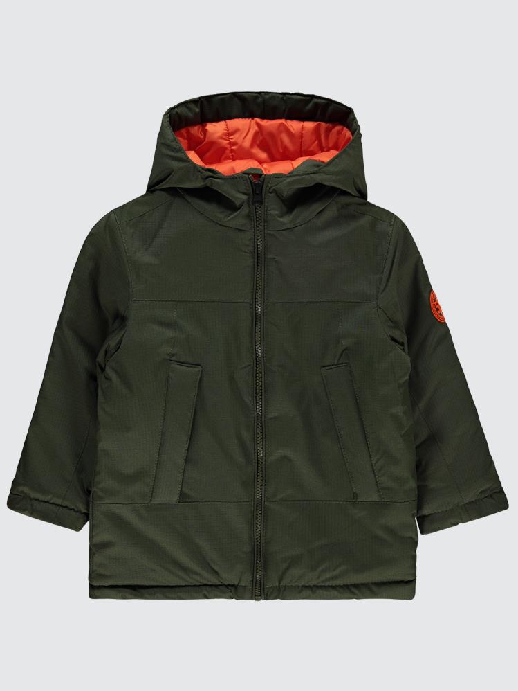 Civil Boys Kapak Cepli Parçalı 2-5 Yaş Mont - Haki