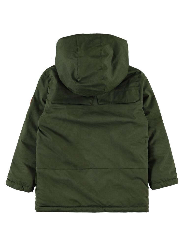 Civil Boys Kapak Cepli Parçalı 6-9 Yaş Mont - Haki