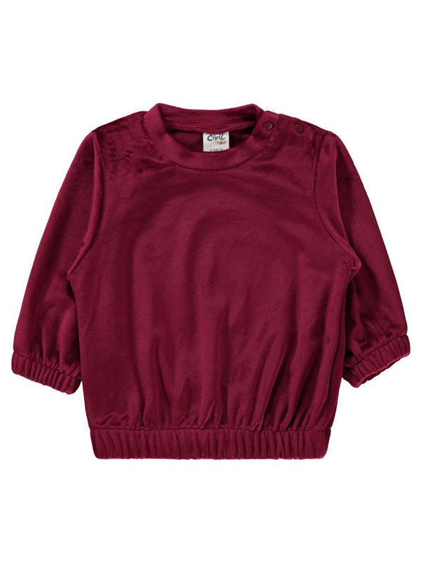 Civil Baby Düz 6-18 Ay Sweatshirt - Lila