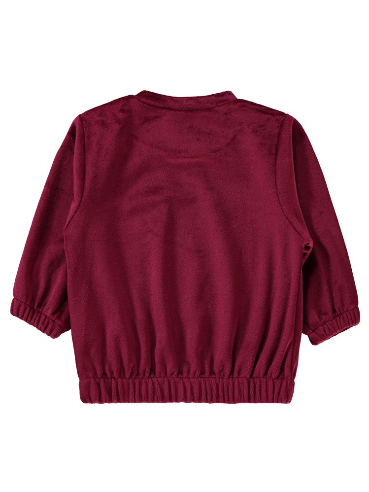 Civil Baby Düz 6-18 Ay Sweatshirt - Lila