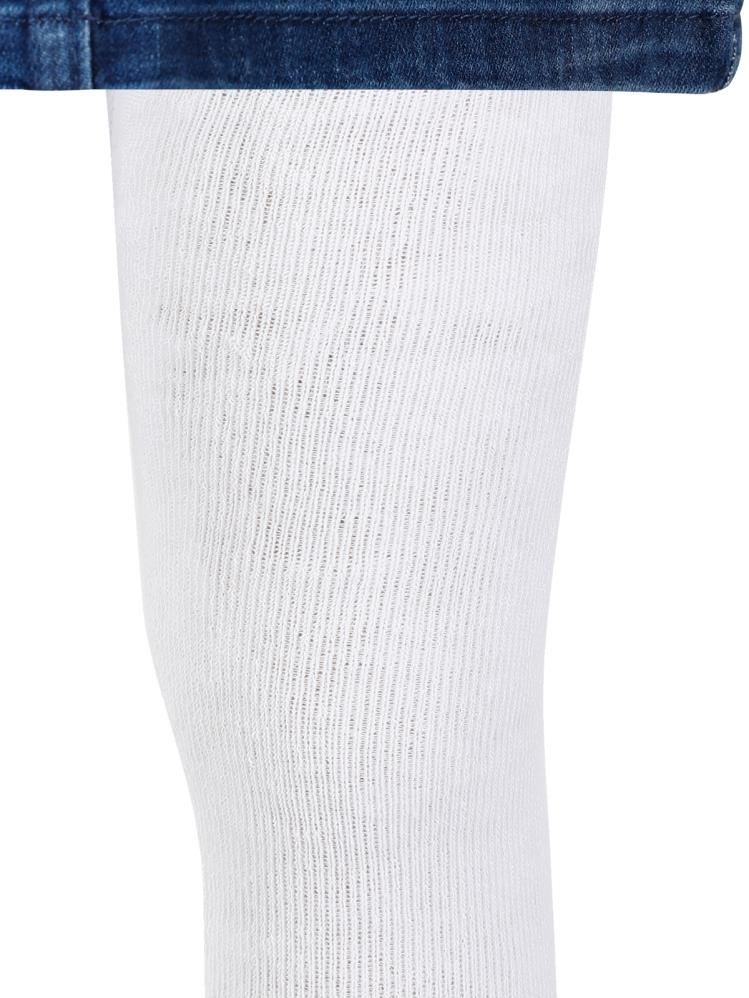 Civil Girls Basic Düz Havlu 2-12 Yaş Kız Külotlu Çorap - Beyaz