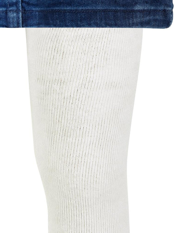Civil Girls Basic Düz Havlu 2-12 Yaş Kız Külotlu Çorap - Ekru