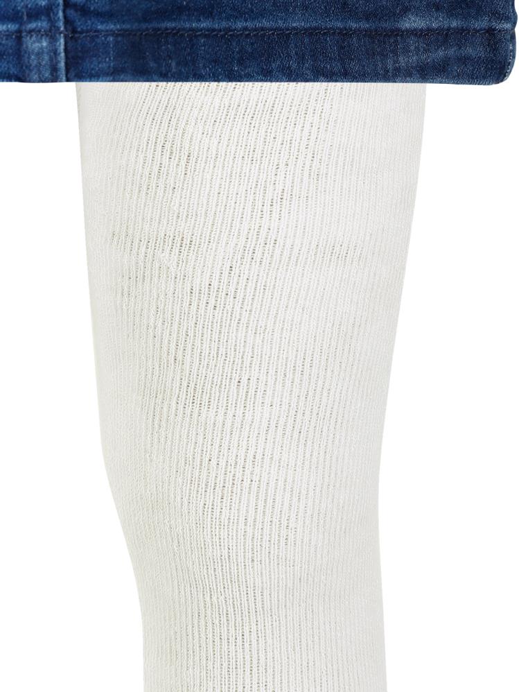 Civil Girls Basic Düz Havlu 2-12 Yaş Kız Külotlu Çorap - Ekru