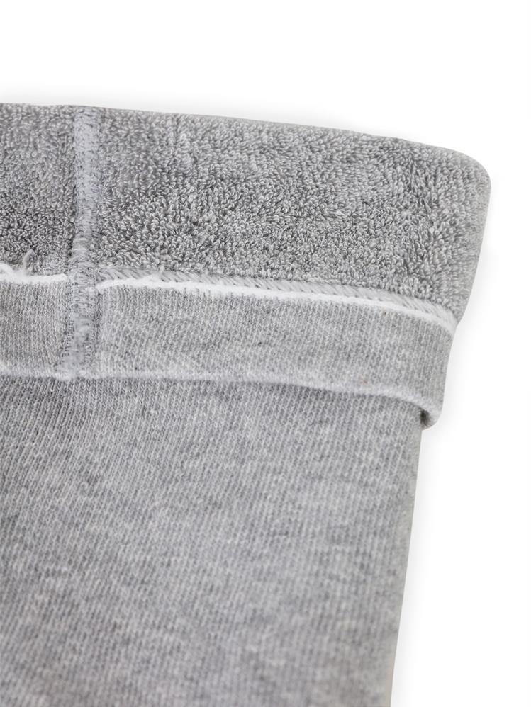 Civil Girls Basic Düz Havlu 2-12 Yaş Kız Külotlu Çorap - Gri