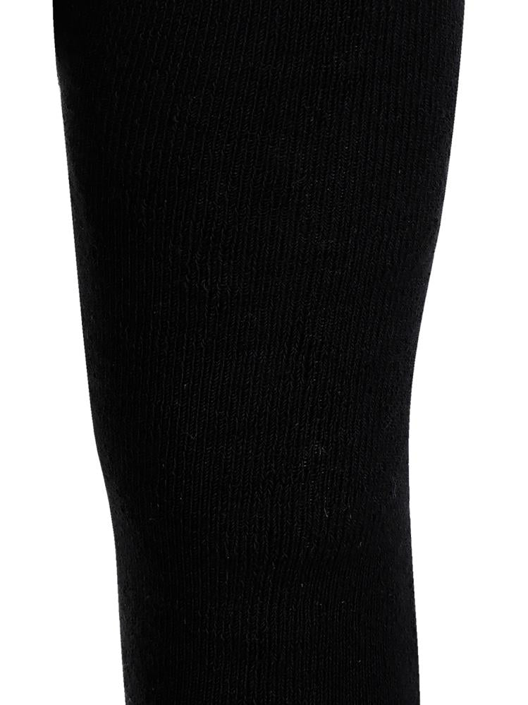 Civil Girls Basic Düz Havlu 2-12 Yaş Kız Külotlu Çorap - Siyah