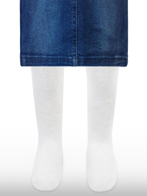 Civil Baby Basic Düz Havlu 6-18 Ay Bebek Kız Külotlu Çorap - Ekru