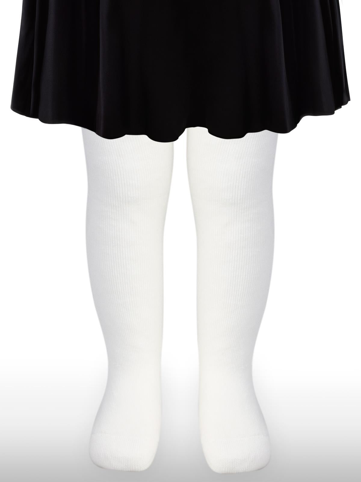 Civil Baby Basic Düz Havlu 6-18 Ay Bebek Kız Külotlu Çorap - Ekru