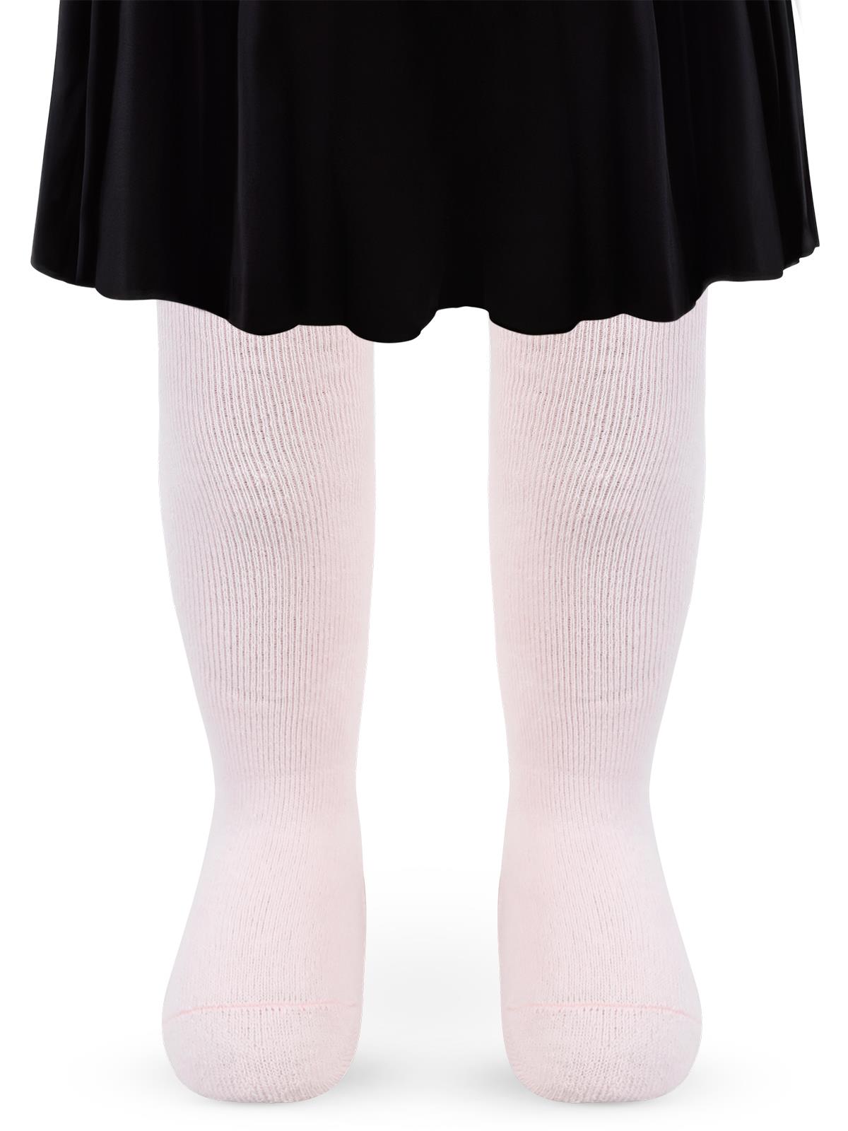 Civil Baby Basic Düz Havlu 6-18 Ay Bebek Kız Külotlu Çorap - Pembe