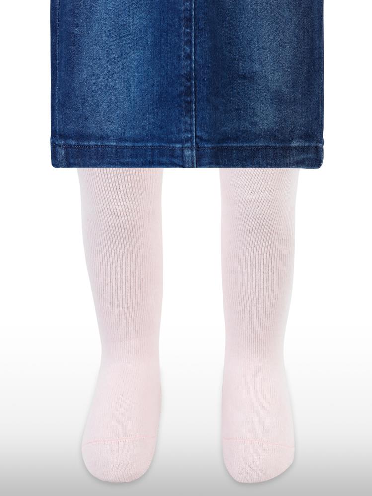 Civil Baby Basic Düz Havlu 6-18 Ay Bebek Kız Külotlu Çorap - Pembe