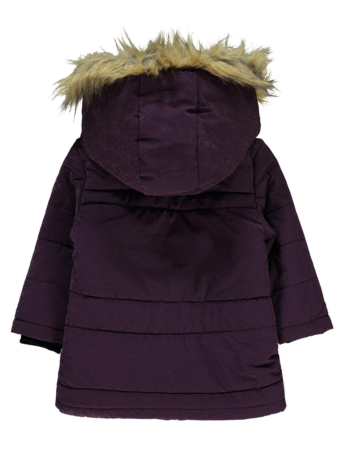 Civil Girls Damla Desenli 2-5 Yaş Mont - Lila