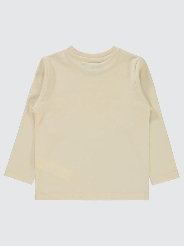 Civil Boys Skater Baskılı 2-5 Yaş Sweatshirt - Bej