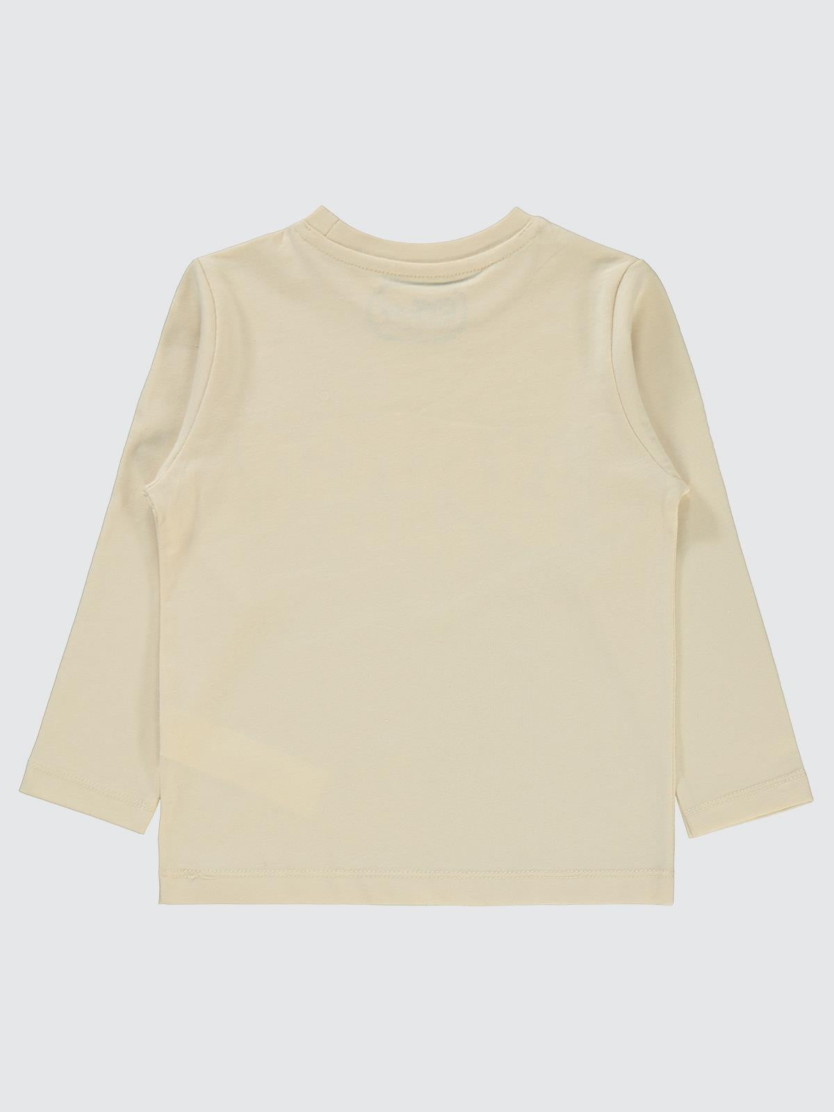 Civil Boys Skater Baskılı 2-5 Yaş Sweatshirt - Bej