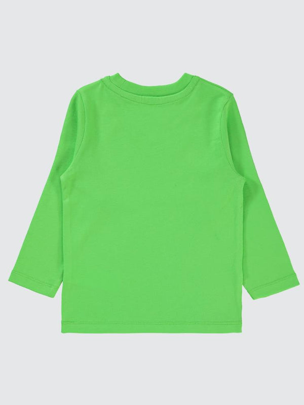 Civil Boys Be Art Baskılı 2-5 Yaş Sweatshirt - Yeşil
