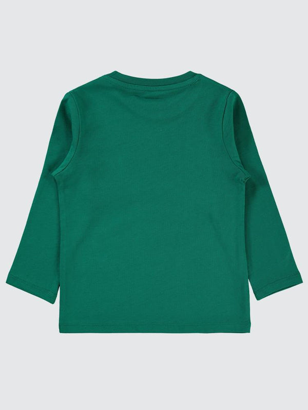 Civil Boys Goal Baskılı 2-5 Yaş Sweatshirt - Yeşil