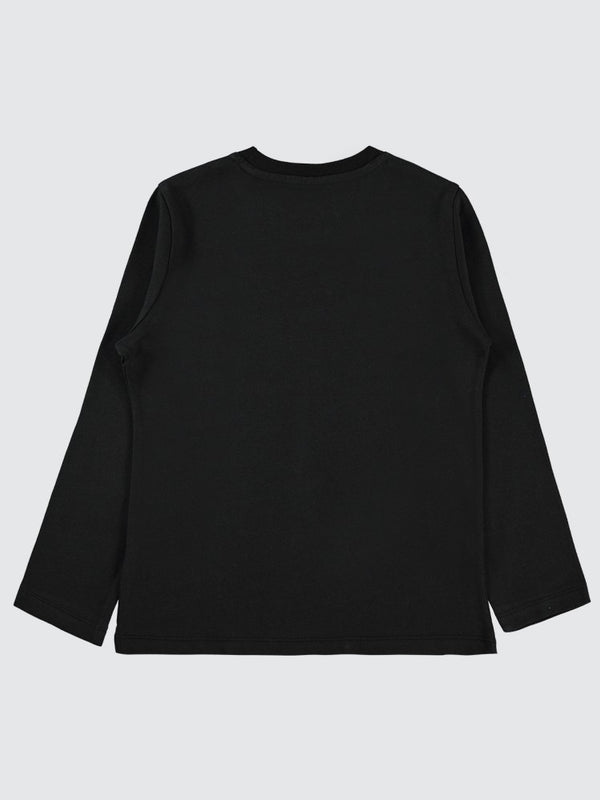 Civil Boys Tokyo Baskılı 6-9 Yaş Sweatshirt - Siyah