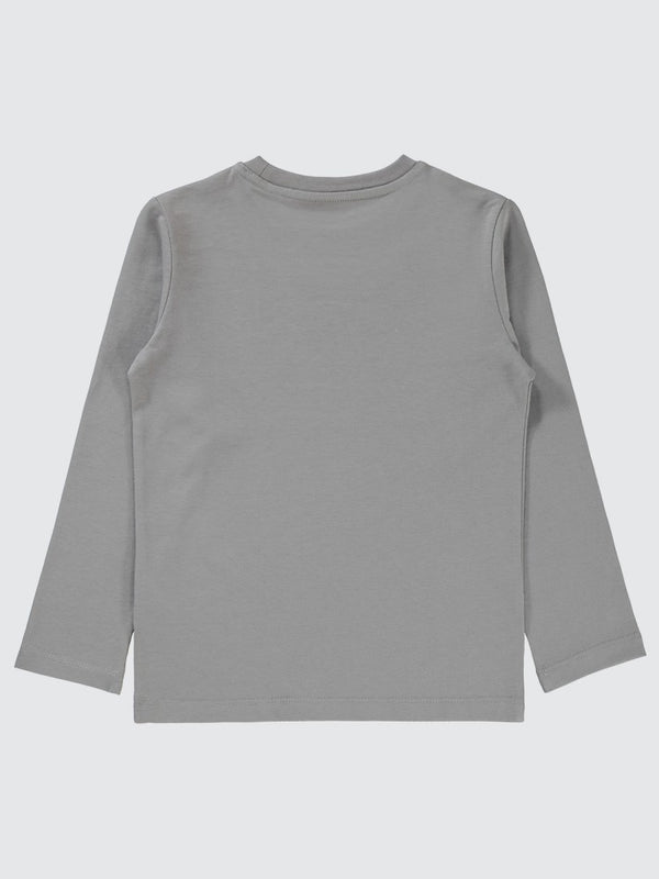 Civil Boys Urban Baskılı 6-9 Yaş Sweatshirt - Gri