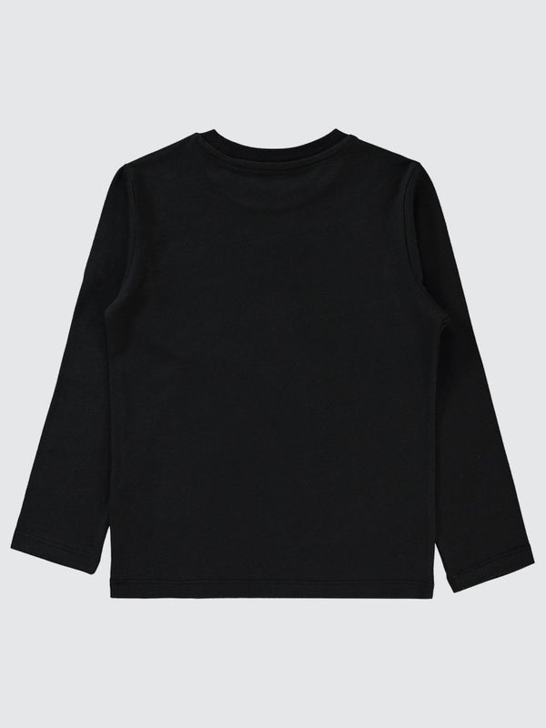 Civil Boys Urban Baskılı 6-9 Yaş Sweatshirt - Siyah