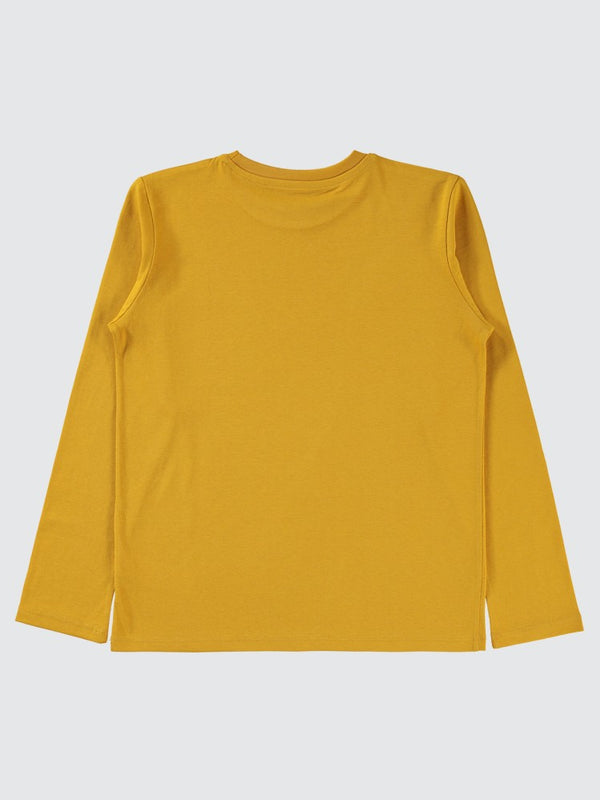 Civil Boys One Baskılı 10-13 Yaş Sweatshirt - Hardal